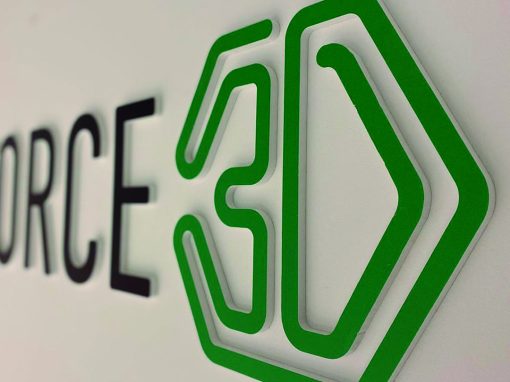Lletres impreses de PVC
